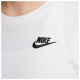 Nike Γυναικεία κοντομάνικη μπλούζα Sportswear Club Essentials Nike Γυναικεία κοντομάνικη μπλούζα Sportswear Club Essentials